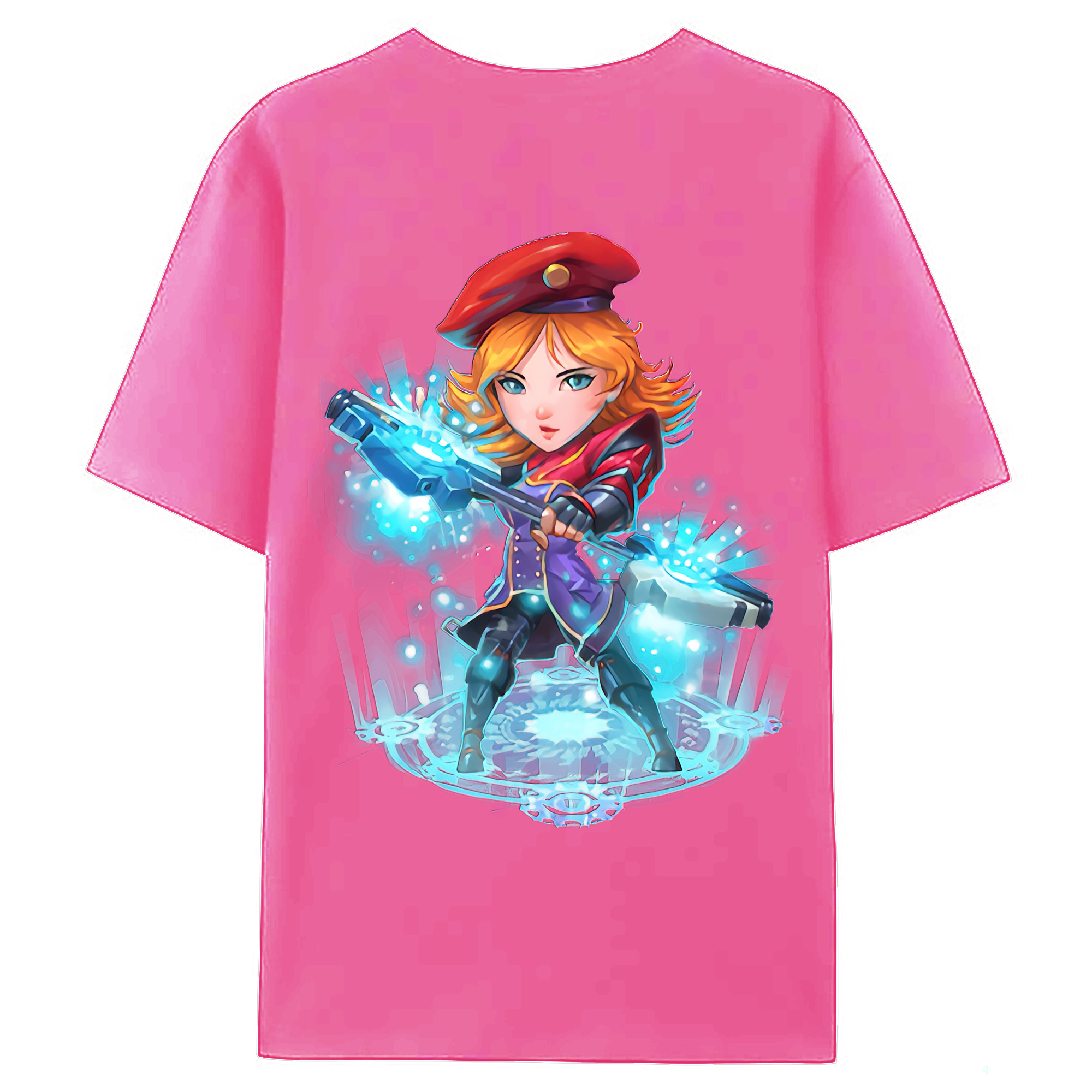 （画像用） リーグ・オブ・レジェンド League of Legends LOL レディース半袖Tシャツ(バックプリント)